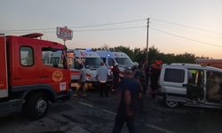 Malatya'da hafif ticari araç ile cip çarpıştı: 5 yaralı