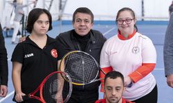 Özel sporcuların tenis ve cimnastik milli takım seçmeleri yapıldı