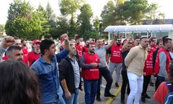 Sendika temsilcisinin işten çıkarılmasına işçilerden protesto