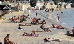 Bodrum'da kasımda deniz keyfi