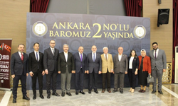 Ankara 2 No'lu Barosunun ikinci kuruluş yıl dönümü kutlandı