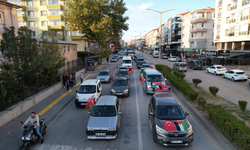 Çubuk’ta İsrail'in Gazze'ye saldırıları protesto edildi