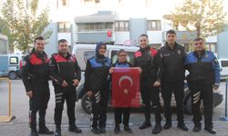 Fatma Nur, bir günlüğüne polis oldu