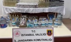 Jandarma'dan sahte içki operasyonu