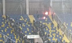MKE Ankaragücü - Beşiktaş maçından sonra taraftarlar arasında olaylar çıktı