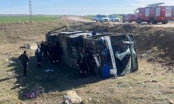 Ankara'da EGO otobüsü şarampole devrildi: 20 yaralı
