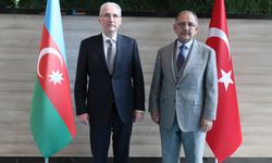 Bakan Özhaseki, Azerbaycan Ekoloji ve Tabii Kaynaklar Bakanı Babayev'i ağırladı