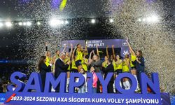 AXA Sigorta Kupa Voley şampiyonu Fenerbahçe OPET