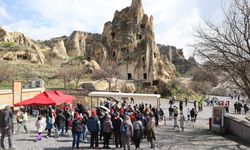 Kapadokya'da yılın çeyreğinde 531 bin 607 turist ağırlandı