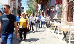 Bayramda Cunda Adası'na tatilci akını