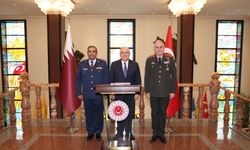 Bakan Güler, Katar Genelkurmay Başkanı Korgeneral Al-Nabet'i kabul etti