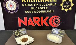 Kırıkkale'deki uyuşturucu operasyonlarında 2 şüpheli tutuklandı