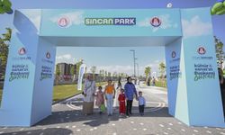 Ankara'da bataklıktan akıllı parka dönüştürülen "Sincan Park" hizmete açıldı