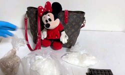 Çantaya dikili pelüş oyuncaktan uyuşturucu çıktı: 2 gözaltı