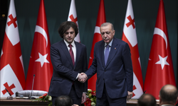 Cumhurbaşkanı Erdoğan, Gürcistan Başbakanı Kobakhidze ile ortak basın toplantısında konuştu