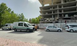 Konya'da inşaatın 11'inci katında iskelet bulundu