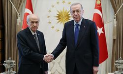 Erdoğan, MHP Genel Başkanı Bahçeli'yi kabul etti