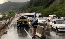 Sakarya'da zincirleme kaza: 1 ölü, 6 yaralı