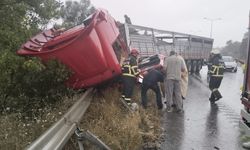Çorum- Samsun karayolunda aynı yerde iki ayrı kazada 4 kişi yaralandı