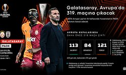 Galatasaray, Avrupa'da 319. maçına çıkacak