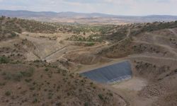 Kırıkkale'de Ulaş Barajı inşası devam ediyor