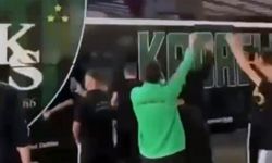 Kocaelispor oyuncularına tepki gösterip takım otobüsünün arkasından tabancayla koştu