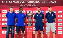 Basketbolda 37. Erkekler Cumhurbaşkanlığı Kupası maçı öncesi basın toplantısı düzenlendi