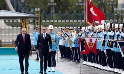 Cumhurbaşkanı Erdoğan, Finlandiya Cumhurbaşkanı Stubb'u resmi törenle karşıladı