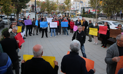 Edirne’de, 'Yenidoğan Çetesi' protestosu