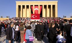 Anıtkabir'de Cumhuriyet Bayramı coşkusu