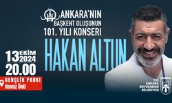 Ankara'nın başkent oluşunun 101. yılında Hakan Altun coşkusu