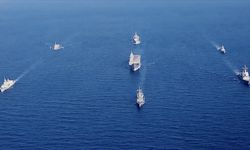 TCG Anadolu, NATO Daimi Deniz Görev Grubu-2 unsurlarıyla eğitim gerçekleştirdi