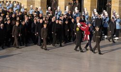 Anıtkabir'de 10 Kasım töreni