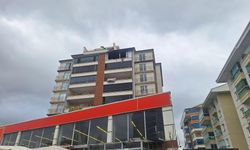 7 katlı apartmanda daire yangını