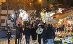 Tarihi konaklarıyla ünlü Safranbolu'da yılbaşı yoğunluğu