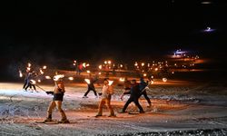 Erzurum’da Avrupa Kış Sporları Başkenti şenliği