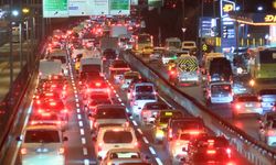 İstanbul'da trafik yoğunluğu yüzde 80'e ulaştı