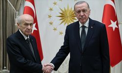 Cumhurbaşkanı Erdoğan ile MHP Genel Başkanı Bahçeli bir araya geldi