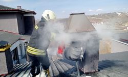 Yozgat'ta restoranda çıkan baca yangını söndürüldü