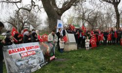 Edirne'de Balkan şehitleri ve Gazze'de hayatını kaybedenler anıldı