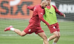 Galatasaray'da derbi hazırlıkları devam ediyor