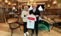 TFF Başkanı Hacıosmanoğlu, Aivar Pohlak ile bir araya geldi