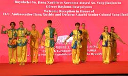 Jiang Xuebin'in Çin Büyükelçiliği görevi resepsiyonla kutlandı