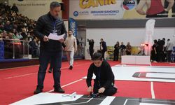 Samsun'da öğrencilerin geliştirdiği robotlar yarıştı