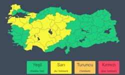 28 ilde sağanak ve fırtına nedeniyle 'sarı uyarı'