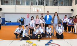 Akyurt'ta özel eğitim öğrencileri için körling turnuvası yapıldı