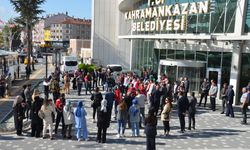 Kahramankazan'da temsili askerlik yapacak engelli bireyler için uğurlama töreni yapıldı