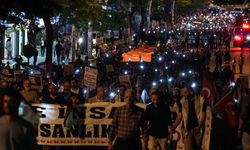 Başkentte İsrail'in Gazze'ye saldırıları protesto edildi