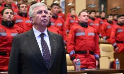 ABB Başkanı Yavaş, 300 yeni itfaiye personeliyle bir araya geldi