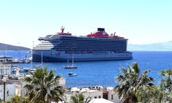 Bodrum'a kruvaziyerle 2 bin 548 turist geldi